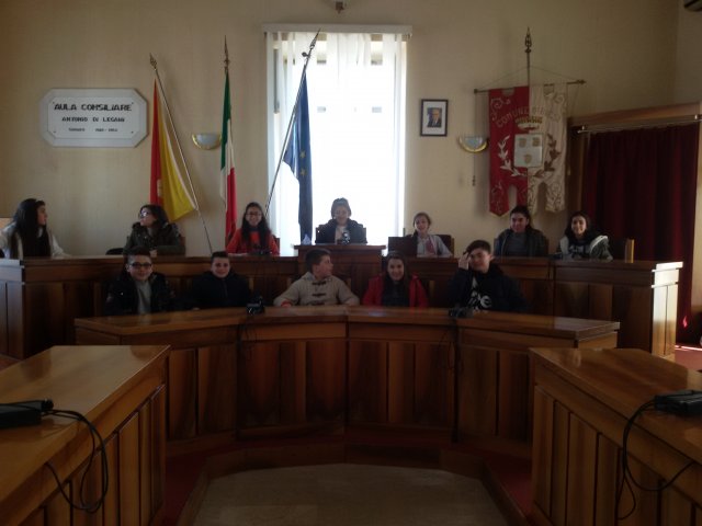 Visita al Comune di Riesi