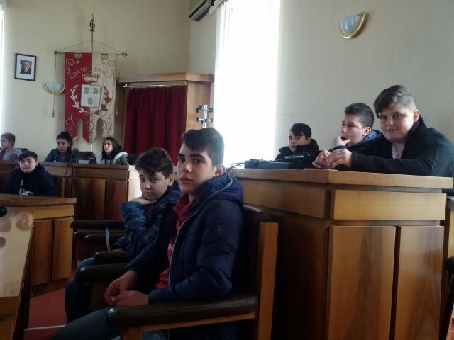 Visita al Comune di Riesi