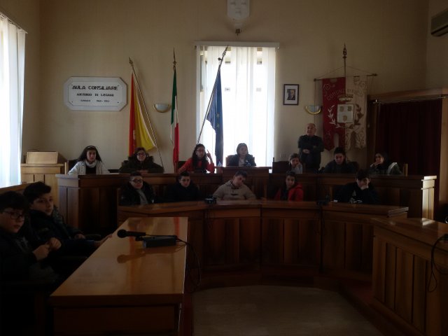 Visita al Comune di Riesi